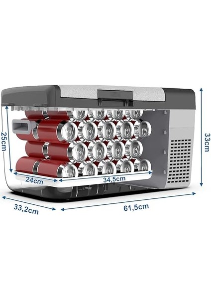 MCD20S 12/24VOLT 20 Litre Kompresörlü Oto Buzdolabı/dondurucu indirimleri