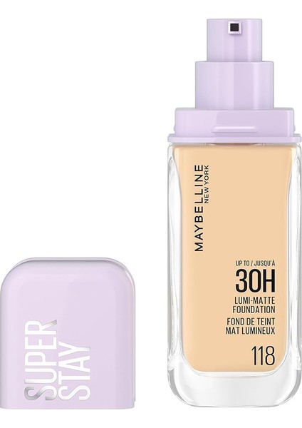 New York Super Stay Lumi Matte Fondöten - 118