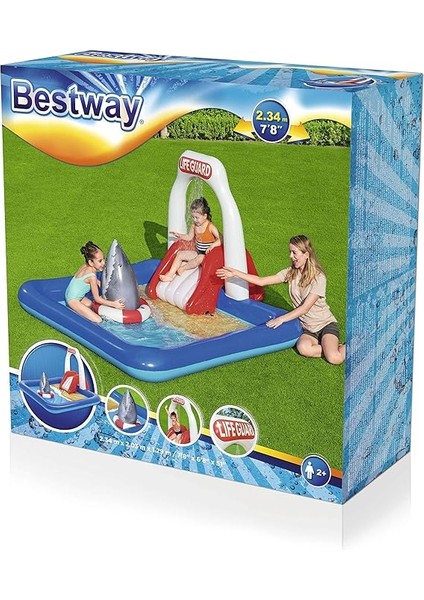 Köpekbalık Kaydıraklı Havuz modelleri