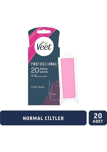 Easy Gelwax Teknoloji Normal Ciltler Için Yüze Özel Sir Ağda Bandı (1 x 20 Adet) fiyatları