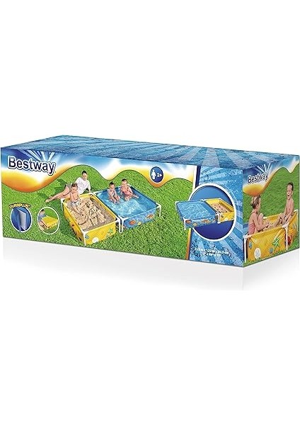 My First Frame Yer Üstü Havuz ve Kum Çukuru Kombo modelleri