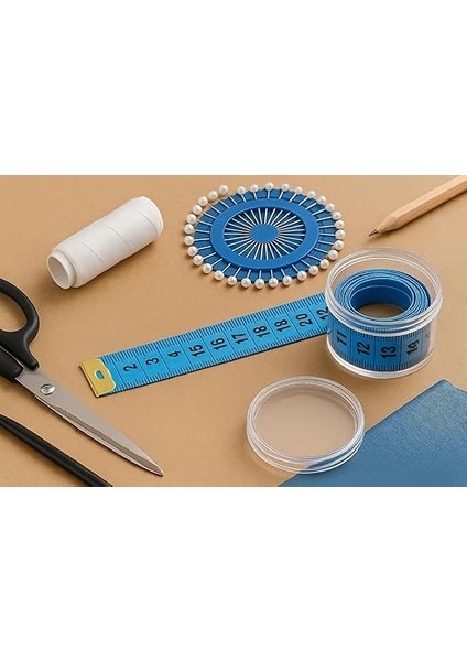 150 cm Mezura – Esnek Dikiş ve Terzi Ölçüm Şeridi, Plastik Kutulu, Çift Taraflı Santim ve Inç Gösterimli, Yumuşak ve Dayanıklı (Renk Stok Durumuna Göre Gönderilir) fırsatları