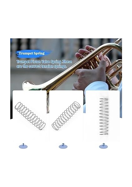 3 Parçalı Yay Aksesuarları Valf Pistonu Trompet Yedek Parça fiyatları