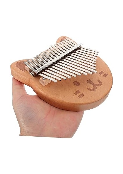 Erkek ve Kız Çocukları Için Küçük Müzik Aleti 17 Tuşlu Ahşap Başparmak Piyanosu Taşınabilir Parmak Piyanosu Erkek ve Kız Çocukları Için Şık Tasarım modelleri