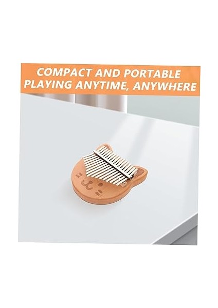 Erkek ve Kız Çocukları Için Küçük Müzik Aleti 17 Tuşlu Ahşap Başparmak Piyanosu Taşınabilir Parmak Piyanosu Erkek ve Kız Çocukları Için Şık Tasarım indirimleri