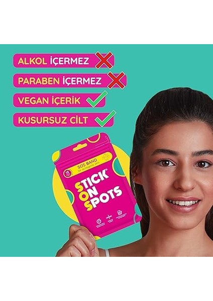 On Spots Sos Band Sivilce/akne Bandı 15 Parça indirimleri