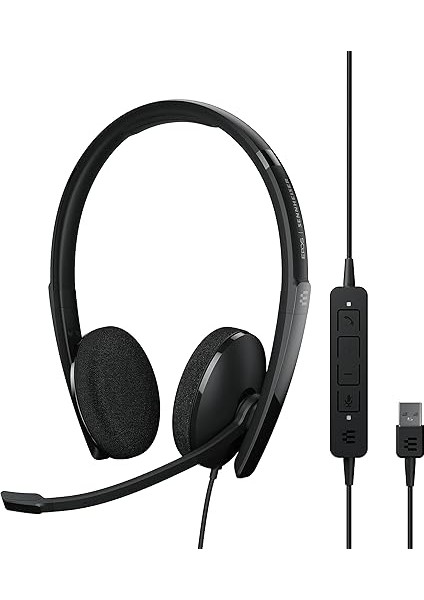 I Sennheıser Adapt 160 USB Iı - Adapt 100 Serisi - Kulaklık - Kulak Üstü - Kablolu - Usb-A - Siyah - Uc Için Optimize Edildi fırsatları