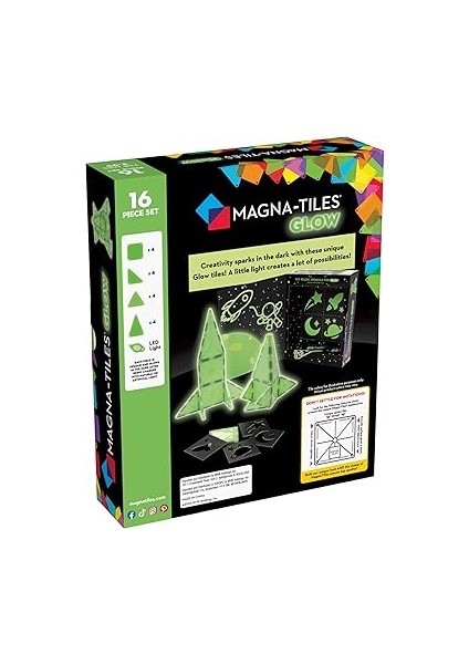 18816 Gece Parlayan 16'li Set, Çok Renkli modelleri