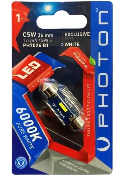 C5W 12-24V 36MM Sofit Exclusive Serisi Can-Bus LED PH7026
