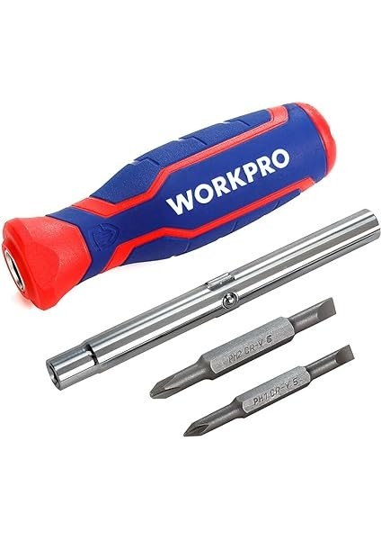 WP221046 6-In-1 Profesyonel Çok Fonksiyonlu Değişken Uçlu Tornavida Seti modelleri