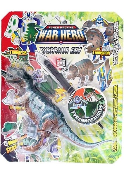 Oyuncak 01890 Robota Dönüşen Dinozor Timo