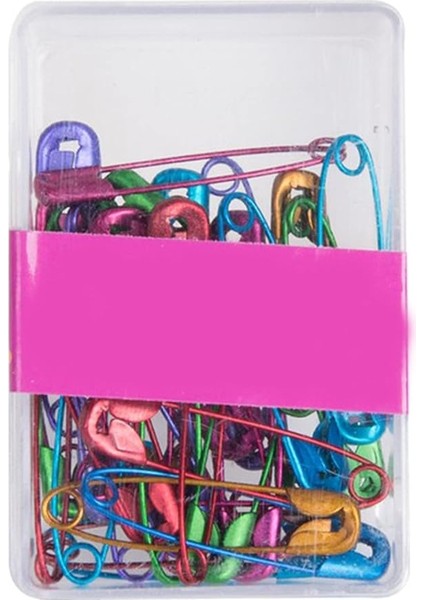 Taksn Safety Pins Karışık Renkli Çengelli Iğne 36 Adet 1410