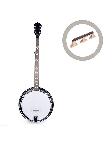 1 Adet Profesyonel Banjo Köprüsü Premium Kalite Banjo Aksesuarı Hafif ve Kolay Kurulum Gelişmiş Rezonans ile Mükemmel Uygun Taşınabilirlik Için Tasarlandı indirimleri