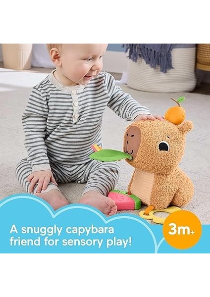 3 Ay ve Üzeri Bebekler Için Yumuşacık Obur Kapi Duyusal Gelişim Oyuncağı, Yenidoğanlar Için Dişlik ve Çıngırak, HYR54 fiyatları