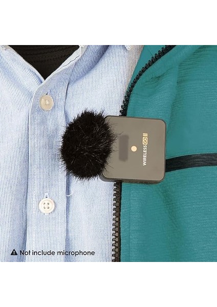 Mikrofon Rüzgar Koruması, Rode Wireless Go 2 ile Uyumlu, Profesyonel Pop Filtresi, Kablosuz Go Iı Için Geliştirilmiştir, Ultra Kompakt Kablosuz Mikrofon Sistemi Go Iı Furry Ön Cam Aksesuarı indirimleri
