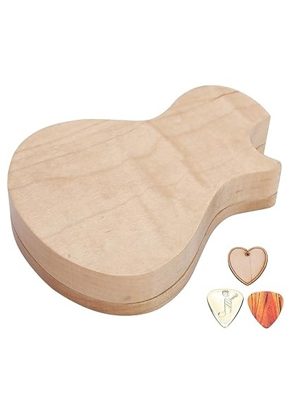 Gitar Pena Tutucu Kılıf, 3 Gitar Penası ile Gitar Pena Kutusu, Gitar Şekilli Gitar Pena Kutusu, Kişiselleştirilmiş Ahşap Gitar Penası Kutusu Gitar Müzik Çocuklar Koca Arkadaşlar fiyatları