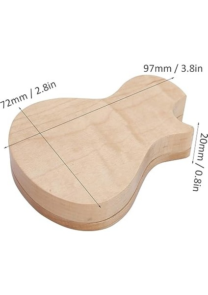 Gitar Pena Tutucu Kılıf, 3 Gitar Penası ile Gitar Pena Kutusu, Gitar Şekilli Gitar Pena Kutusu, Kişiselleştirilmiş Ahşap Gitar Penası Kutusu Gitar Müzik Çocuklar Koca Arkadaşlar fırsatları