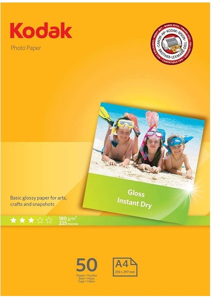 CGPA4-180-20X30-50 Inkjet Fotoğraf Kağıdı