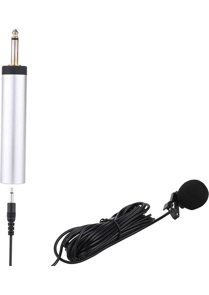 Klipsli Mikrofon, Mini Kablolu Elektret Kondenser Yaka Klipsli Müzik Enstrümanı Mikrofon Mikrofon Gitar Saks Trompet Keman Piyano Için