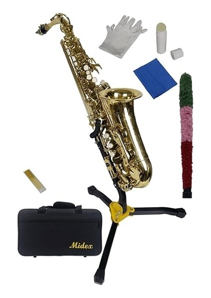 SF-8000ST Standlı Profesyonel Alto Saksafon (Stand Çanta ve Aksesuar Dahil (Mib) fırsatları