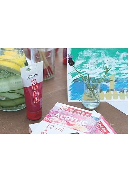 3511572M Talens Art Creation Akri̇li̇k Boya 75 ml Tüp - Primary Cyan