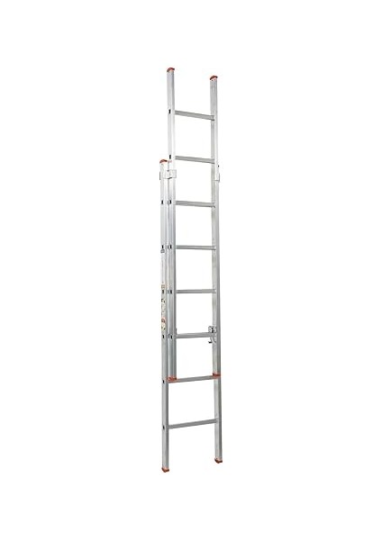 Endüstri 2 * 3 Metre Ptt Tipi Sürgülü Alüminyum Merdiven fiyatları