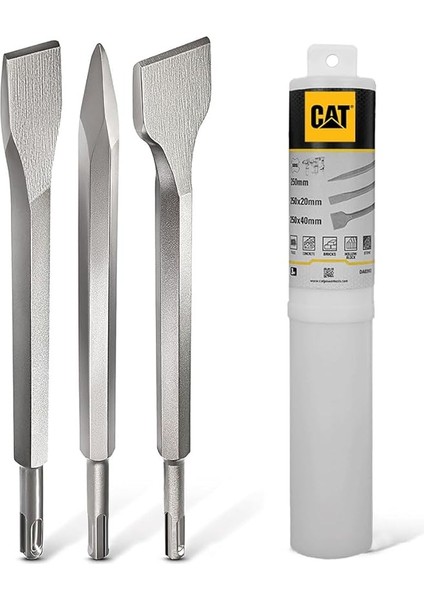 DA03903 Sds Plus 3 Parça Profesyonel Murç/keski Kırıcı Uç Seti