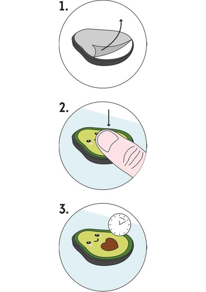 Metal Avokado Panda 10 Pcs fırsatları