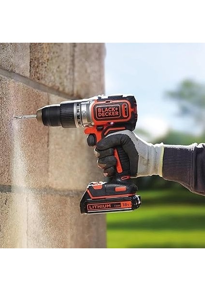 + Decker BCD383D2XK-QW 18V 2AH Powerconnect Çift Bataryalı Darbeli Matkap (2 x 2,0AH Şarj Göstergeli Batarya, 1A Şarj Cihazı ve Özel Saklama Kutusu) modelleri