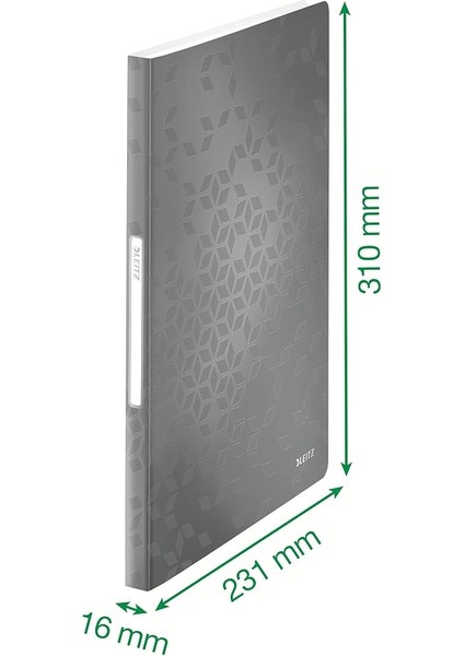 46320051 Ekran Kitabı Wow, A4, Pp, 40 Kollu, Buz Mavisi fırsatları