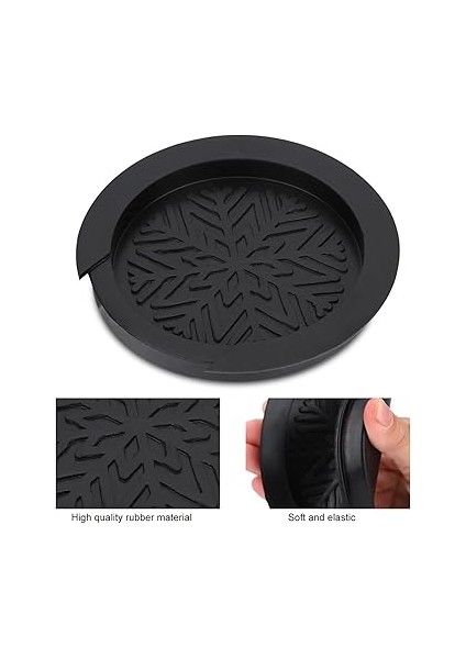 Gitar Ses Deliği Kapağı, Akustik Klasik Gitar Için Siyah Kauçuk Gitar Ses Deliği Kapak Bloğu 38''/39'' fırsatları