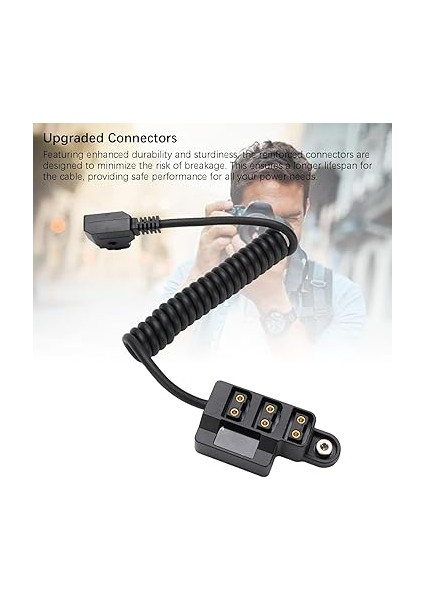 Bağlantı Noktası D-Tap Ayırıcı Kablosu Voltaj Ekranlı, 8A Birden Fazla Cihaz Için Güç Kaynağı, D-Tap Splitter Için Tasarlanmış fırsatları