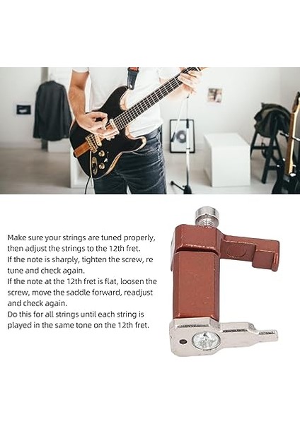 Köprüsü Tonlama Aracı, Floyd Rose Intonation Aracı Elektro Gitar Göklandırıcı, Floyd Rose Tremolo Köprü Sistemleri Için Profesyonel Tremolo Köprü Düzenleyici fiyatları