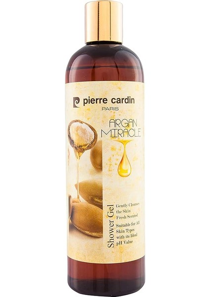 Cardin Argan Yağı Özlü E Vitaminli Ph Dengeli Canlandırıcı Duş Jeli - 400 ml 1 Paket