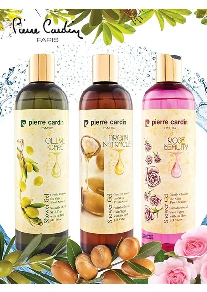 Cardin Argan Yağı Özlü E Vitaminli Ph Dengeli Canlandırıcı Duş Jeli - 400 ml 1 Paket fırsatları