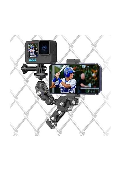 CM010 Aksiyon Kamera ve Cep Telefonu Için Futbol Halısaha Tel Montaj Aparatı fiyatları