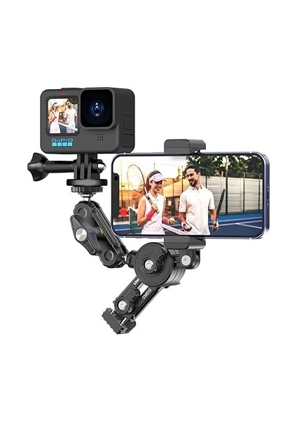 CM010 Aksiyon Kamera ve Cep Telefonu Için Futbol Halısaha Tel Montaj Aparatı modelleri