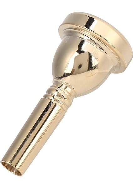 12.7mm 5g Trombon Ağızlık Euphonium Ağız Parçası Küçük Şaft Gümüş Kaplama Pirinç Ağızlık Tenor Trombon Için Premium Ses Kalitesi Hafif Tasarım (Gold) fiyatları