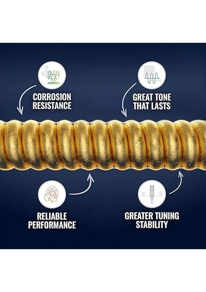 15430 Nanoweb Light Tek Bas Gitar Teli (130) modelleri