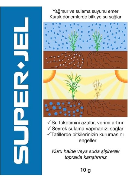 Süper Emici Polimer (1, 10 Gram) fiyatları