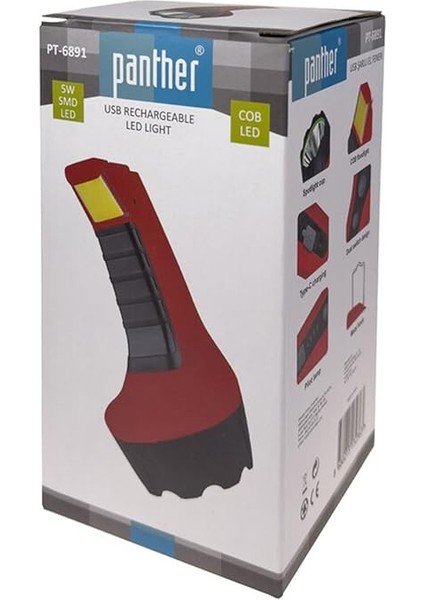 PT-6891 USB Şarjlı El Feneri indirimleri