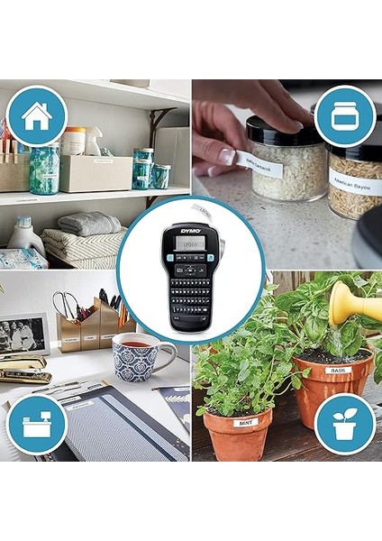 Dymo Lm 160 Elektronik Etiketleme Makinesi - 6/9/12 mm D1 Şeritlerle Uyumlu Kullanım fiyatları