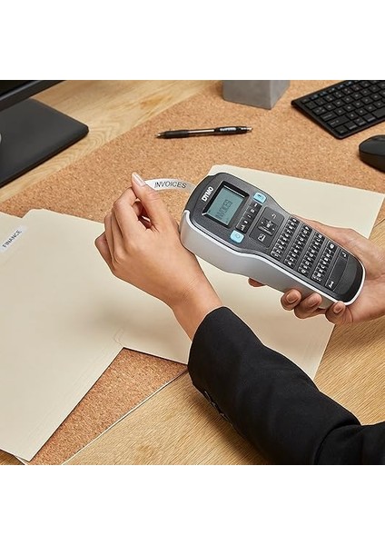 Dymo Lm 160 Elektronik Etiketleme Makinesi - 6/9/12 mm D1 Şeritlerle Uyumlu Kullanım fırsatları