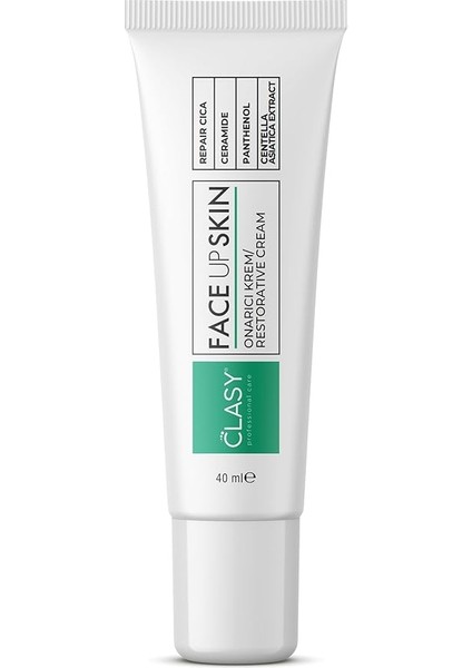 Cilt Onarıcı Krem – Kadınlar Için Kırışıklık Karşıtı Yüz Nemlendirici – Cilt Sıkılaştırıcı & Gerginleştirici Krem – Seramid, Pantenol ve Centella Asiatica Içerikli, 40 ml