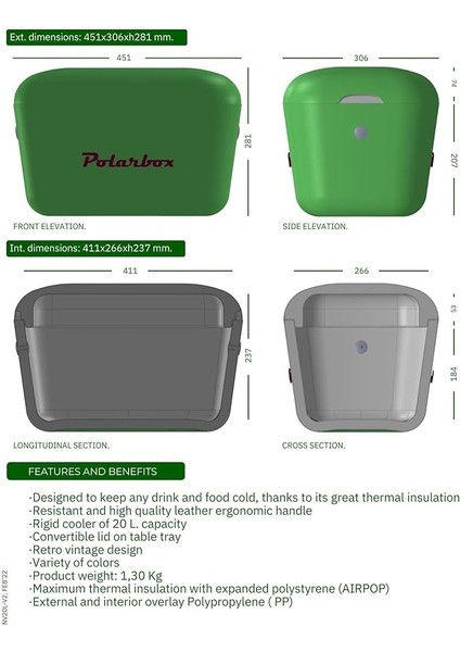 Classic 20 Lt Kamp Buzluğu modelleri