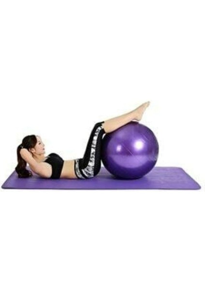 65 cm Yeşil Pilates Topu Yoga Plates Egzersiz Topu Ball + Şişirme Pompası Seti fiyatları
