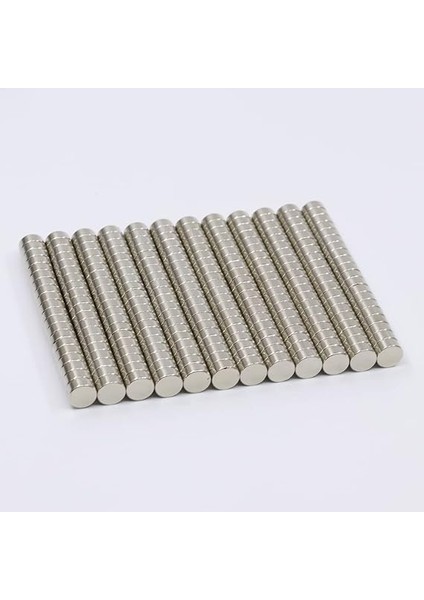 Adet 6x3 mm Yuvarlak Güçlü Neodyum Mıknatıs (Çap 6 mm Kalınlık 3 Mm) fiyatları