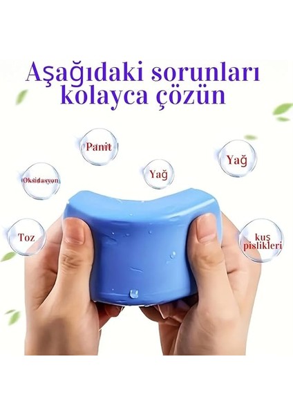 Araç Temizlik Kili – Detailing Clay Bar | Boya Yüzeyi Temizleyici, Kuş Pisliği, Reçine, Zift, Oksidasyon ve Yağ Kalıntısı Temizleyici 100G fiyatları