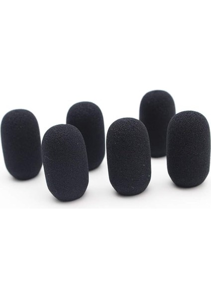 6 Parça Yoğun Köpük Mikrofon Cam Sünger Cam Mic Köpük Kapak Mic Muff Lightspeed Astro A50S Kulaklıklar Için fiyatları