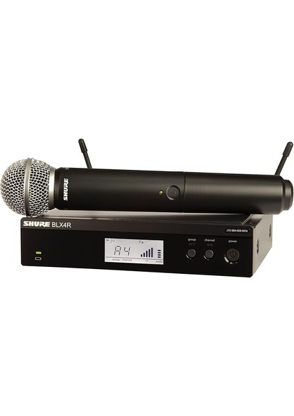 BLX24RE/SM58 Kablosuz Vokal Mikrofon Seti, SM58 Kapsüllü